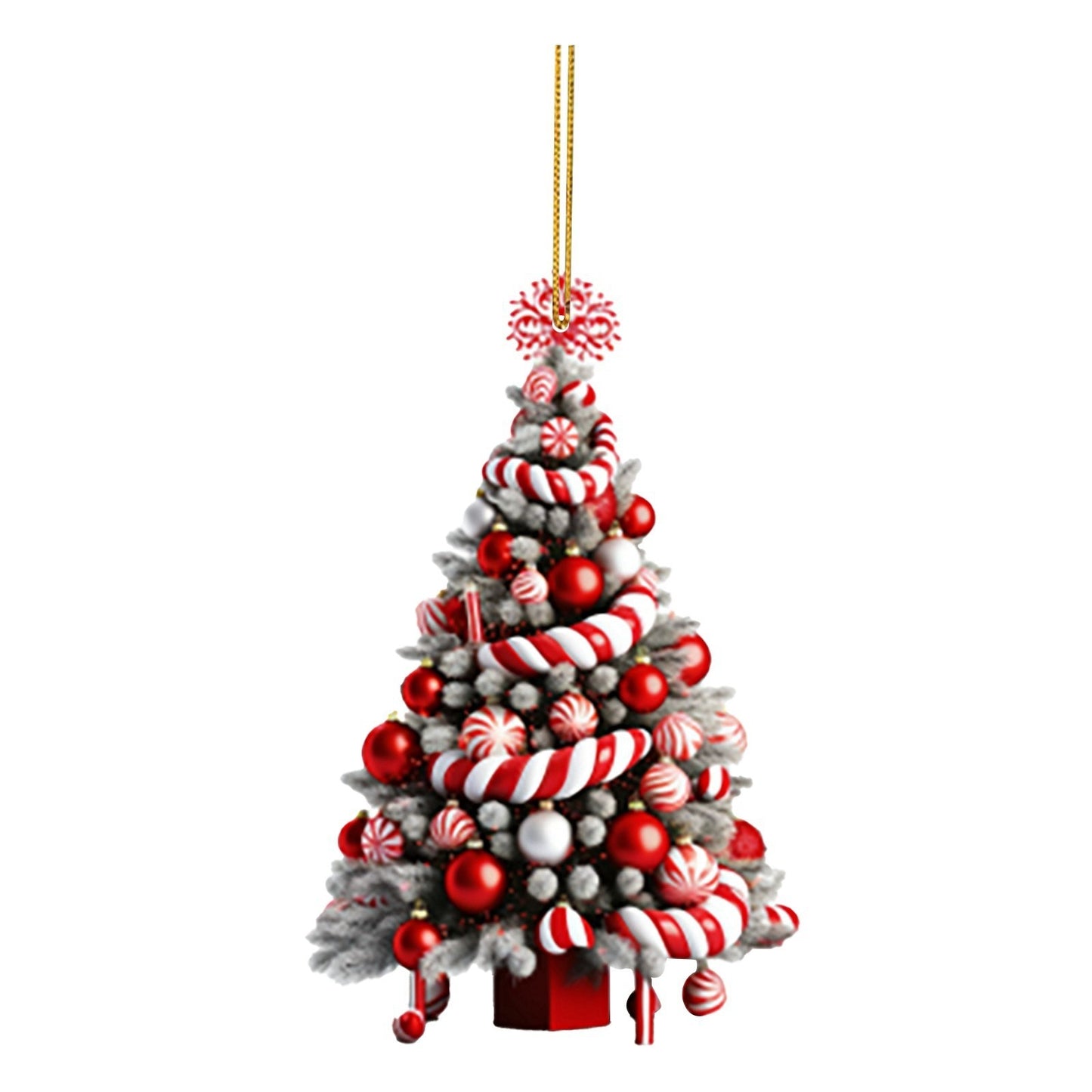 Christmas Tree Pendant Holiday Decoration 08