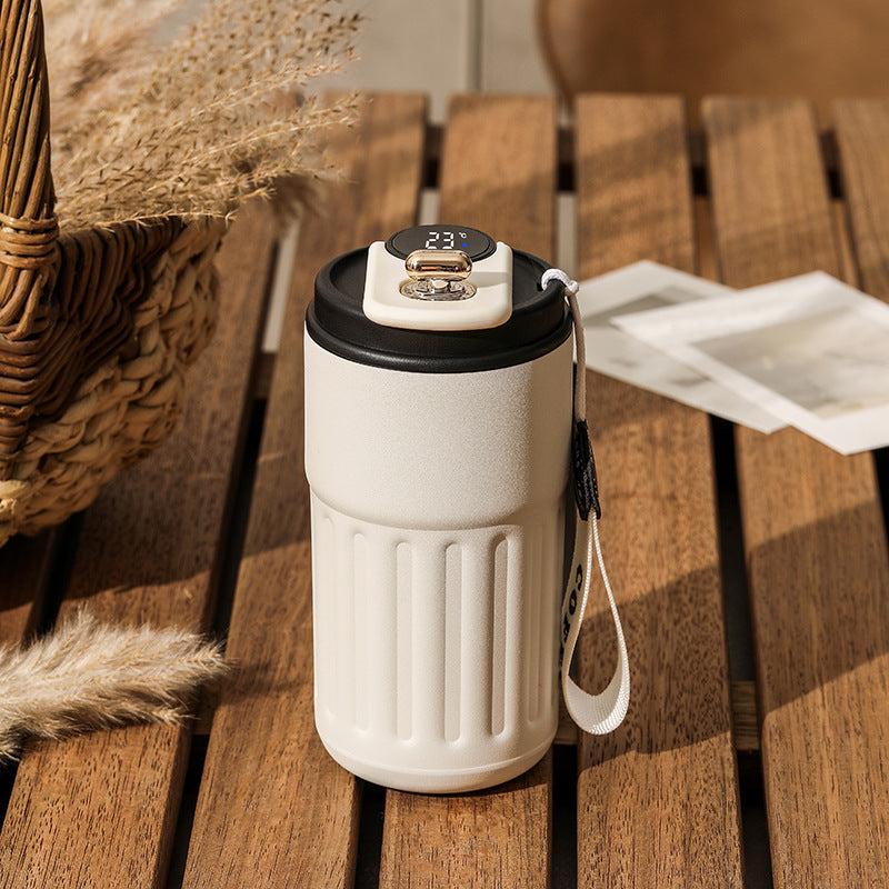Digital Thermal Bottle Portable Coffee Mug 11