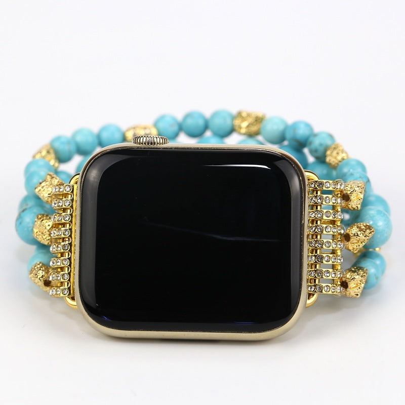 Elastic Buckle Smartwatch Strap With Multiple Layers 02