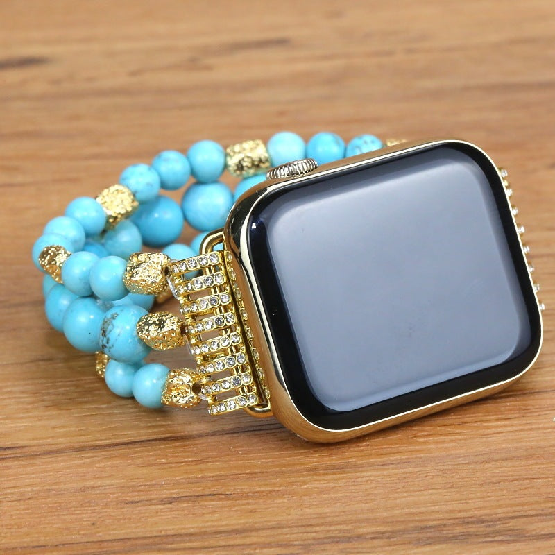 Elastic Buckle Smartwatch Strap With Multiple Layers 01