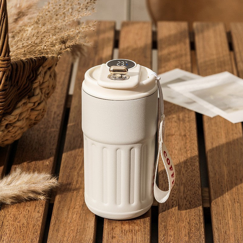 Digital Thermal Bottle Portable Coffee Mug 10