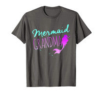 Mermaid Grandma Birthday And Bachelorette Party Gift Shirt