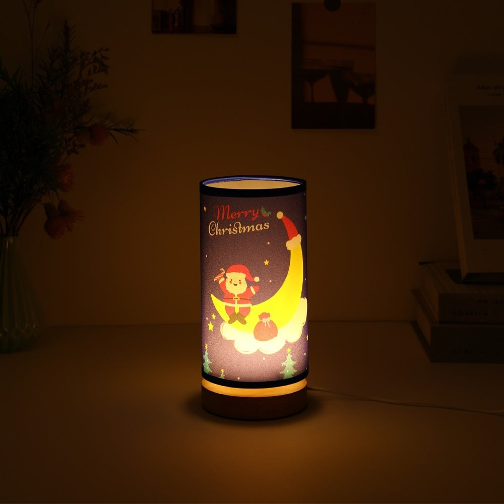 Moon Santa Claus Led Night Light