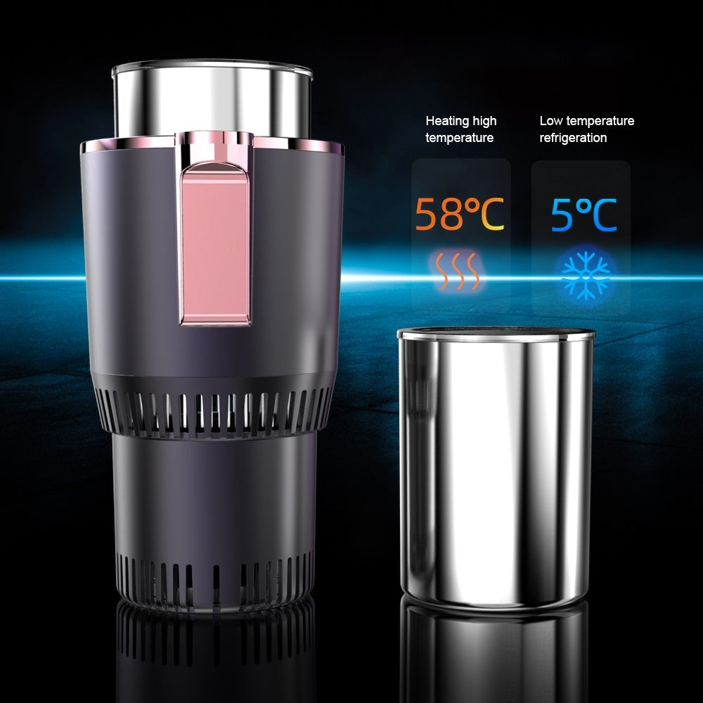 Intelligent Car Cup Warmer Cooler 2 in 1 with Smart Digital Display 05