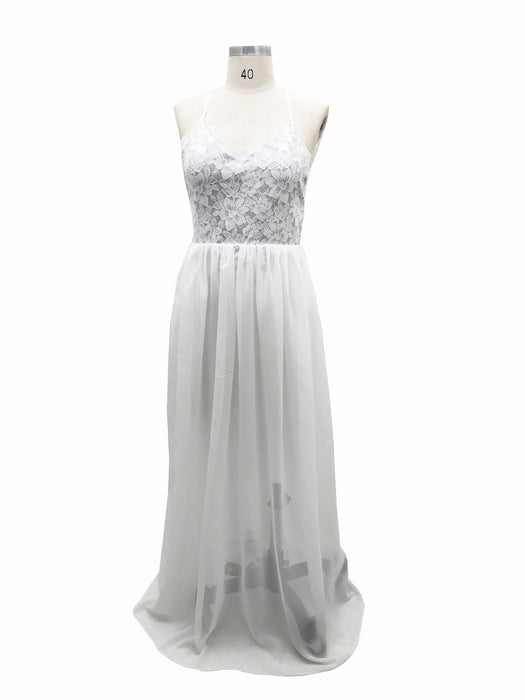 European and American Halter Halter V-neck Halter Halter Sexy Dress Dress
