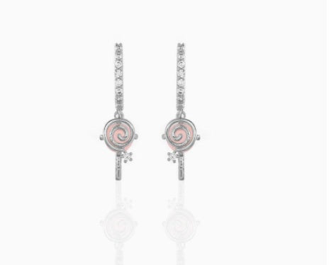 Copper Plated 18K Gold Earrings New Candy