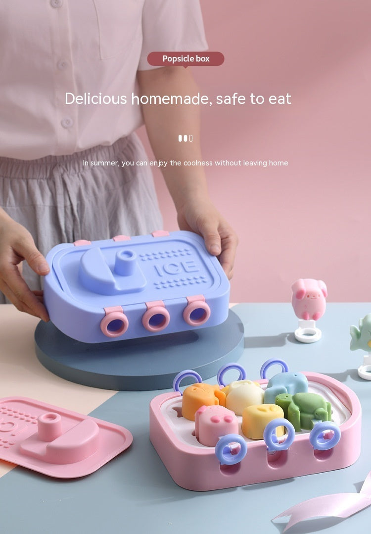 Household Ice Cream Silica Gel Ice Mold