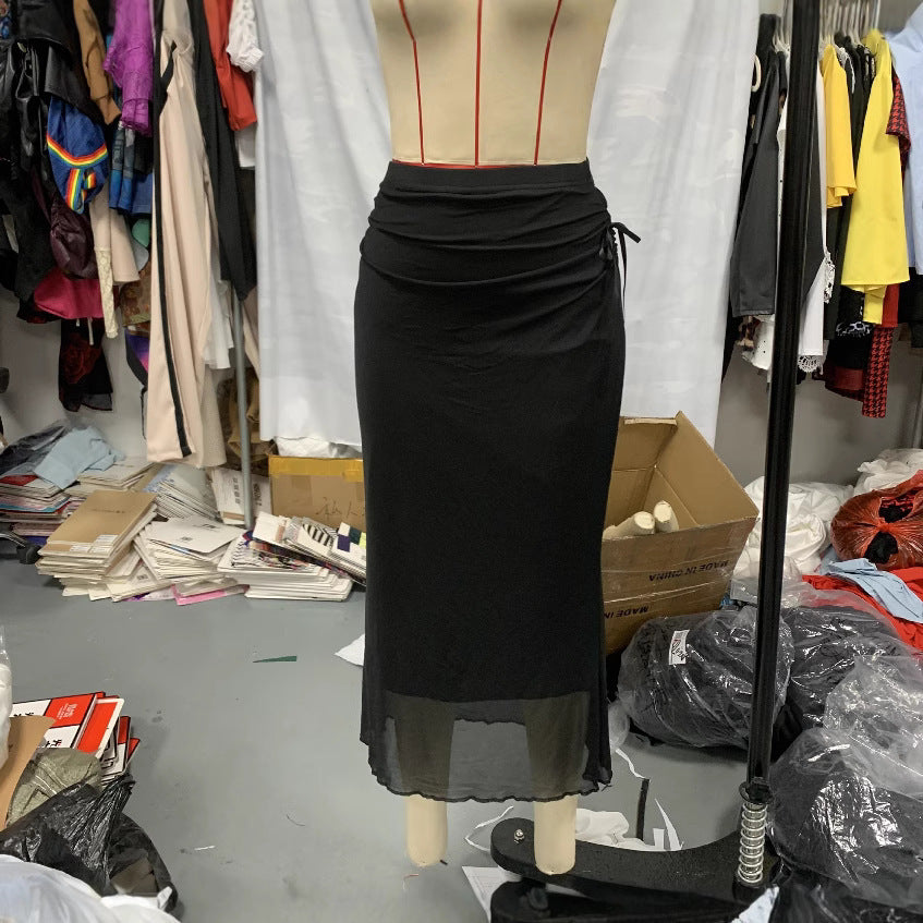 Cross-Border Sexy Long Sheath Fishtail Skirt
