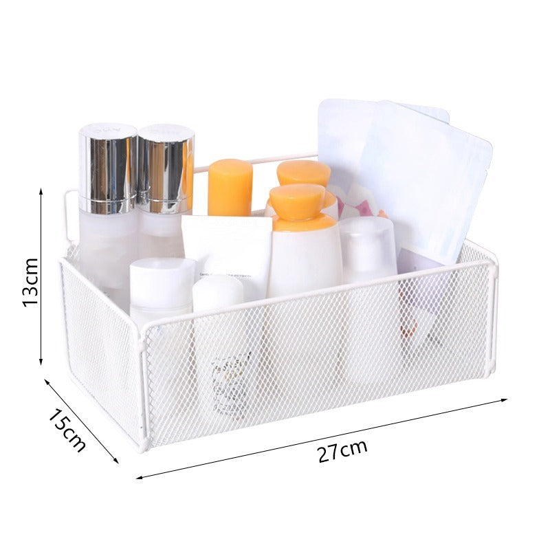 Black Wall-mounted Bathroom Shelf Shower Shampoo Rack Toilet 11