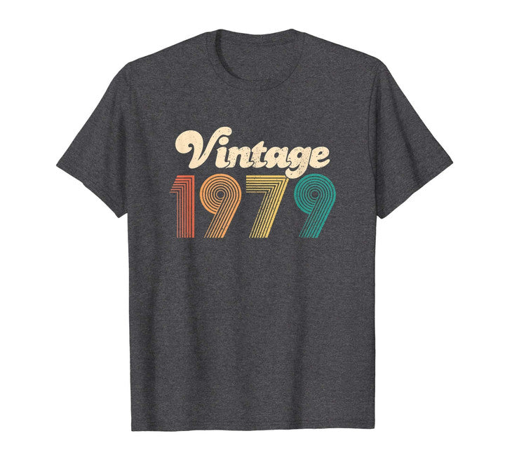 Funny 40th Birthday Gift - Vintage 1979 T-Shirt Classic Women Men