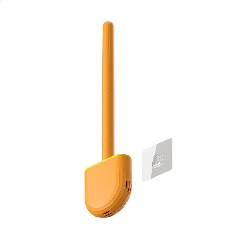 Modern silicone bathroom tool featuring hidden wall mount and hygienic storage solution