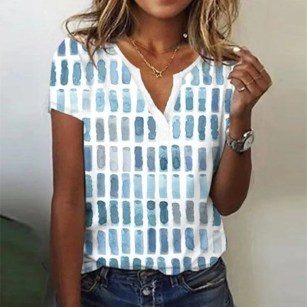 Women's Loose Slim Fit Casual Short Top