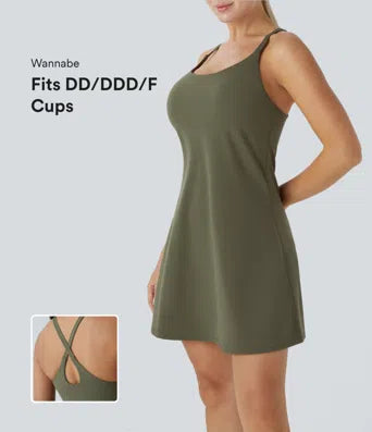 Softlyzero™ Plush Backless Active Dress