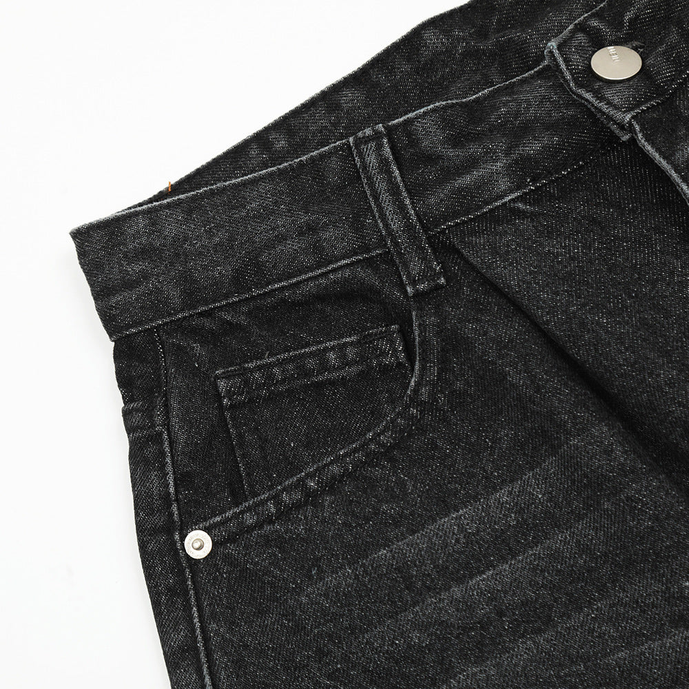 Fashion Washed White Jeans For Men