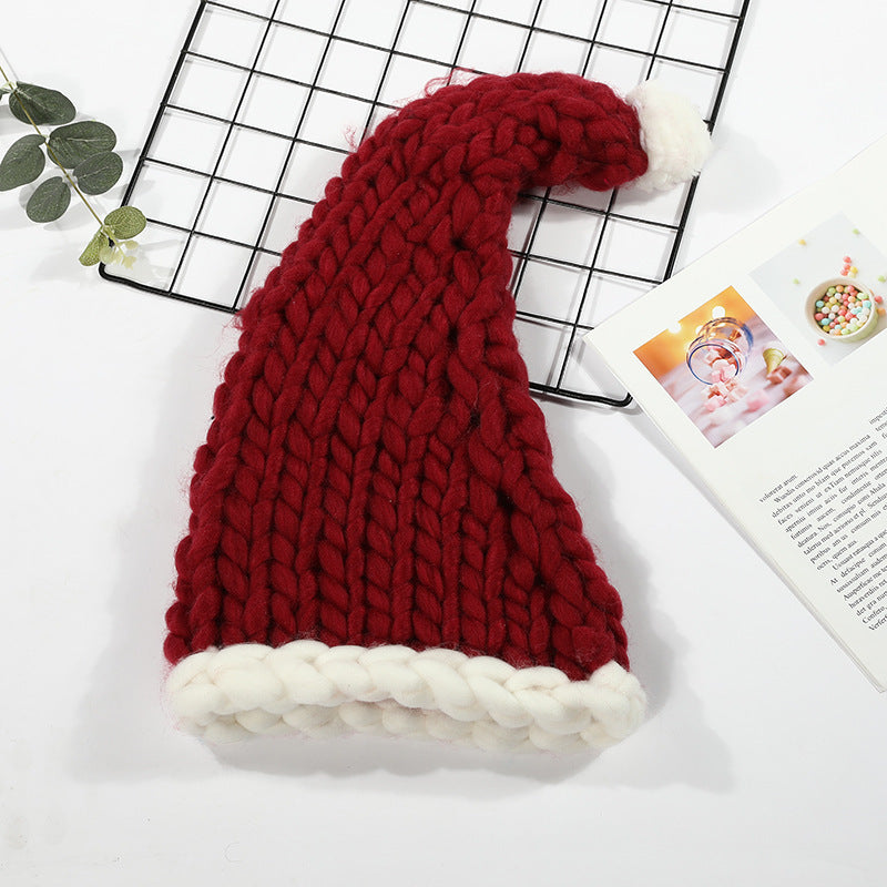 Christmas Plush Hat With Pompom 09