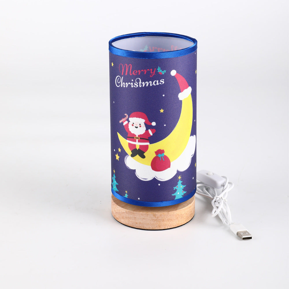 Moon Santa Claus Led Night Light