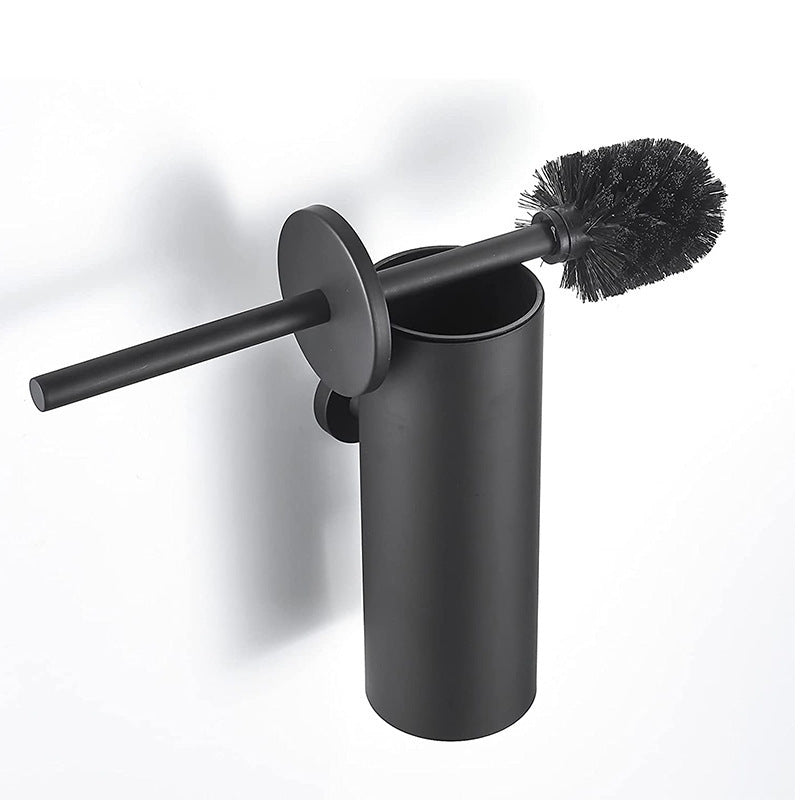 Premium bathroom cleaning brush featuring grade 304 steel construction and secure wall mounting