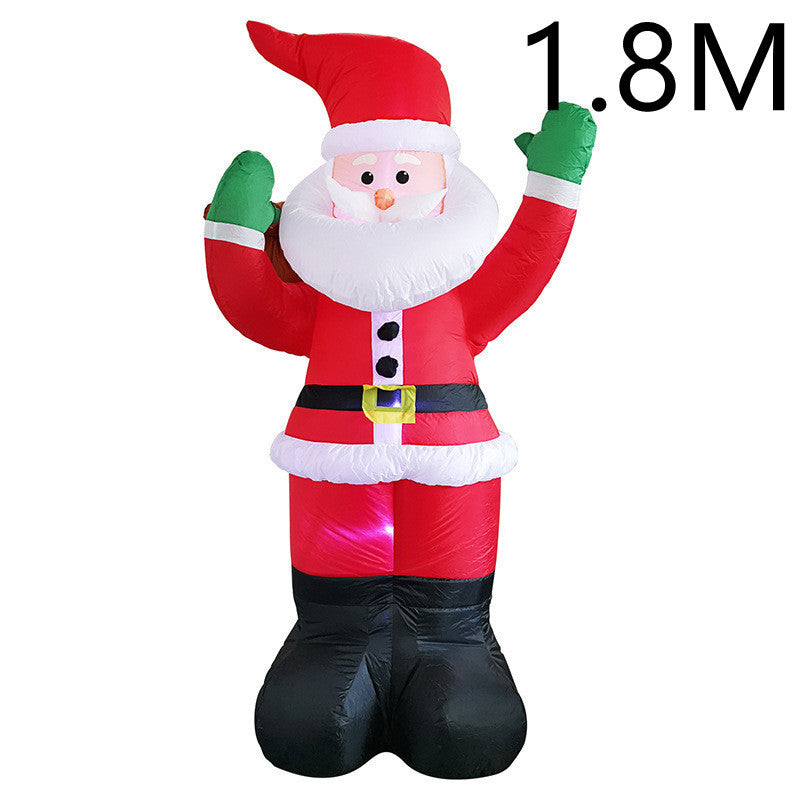 Christmas LED Lights Glowing Santa Tree Snowman 05