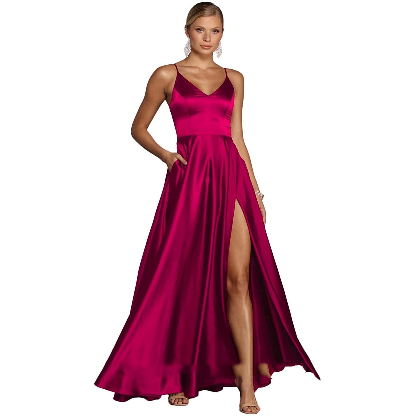 Women's Versatile Casual Temperament Long Dress 07