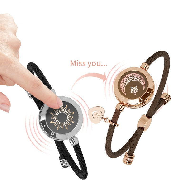 Sun-Moon Smart Sensing Couple Bracelet 05