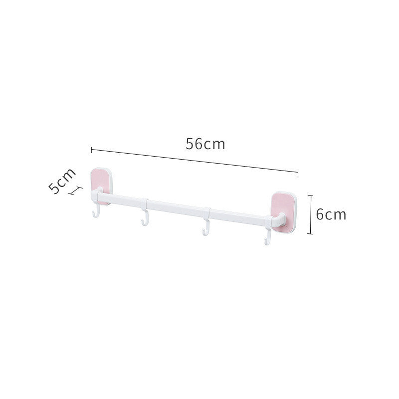 Waterproof bathroom slipper holder with damage-free wall mounting system