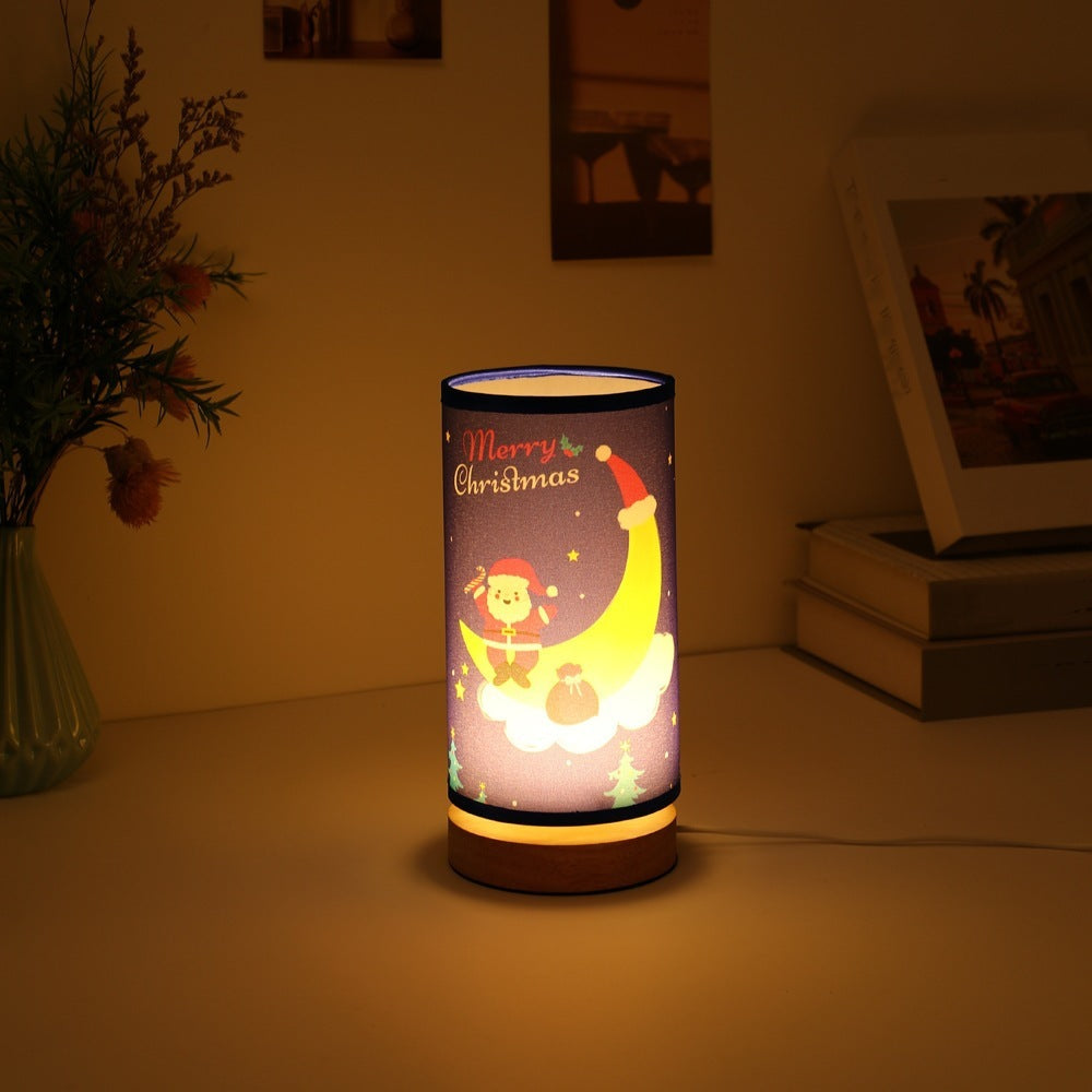 Moon Santa Claus Led Night Light