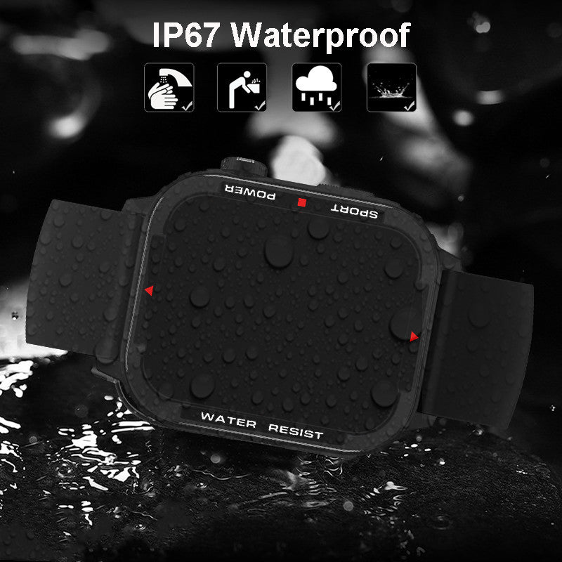 Bluetooth Sports Smartwatch Blood Pressure Blood Oxygen Monitoring 07