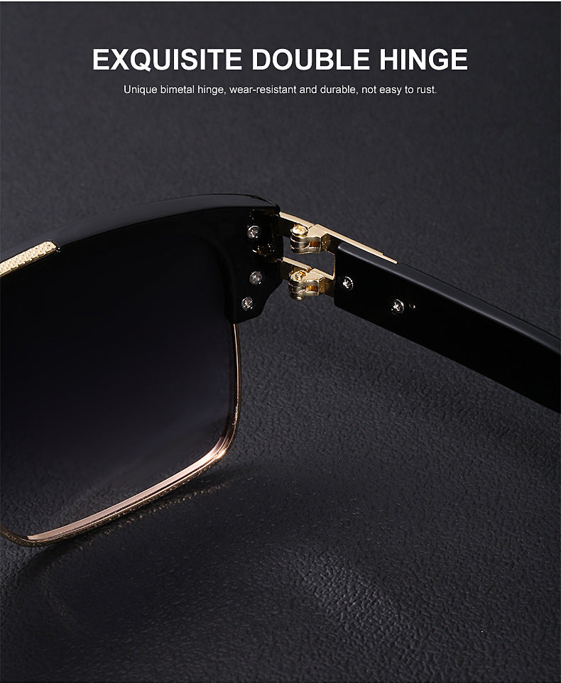 Men's Sunglasses Driving Large Frame Retro 06