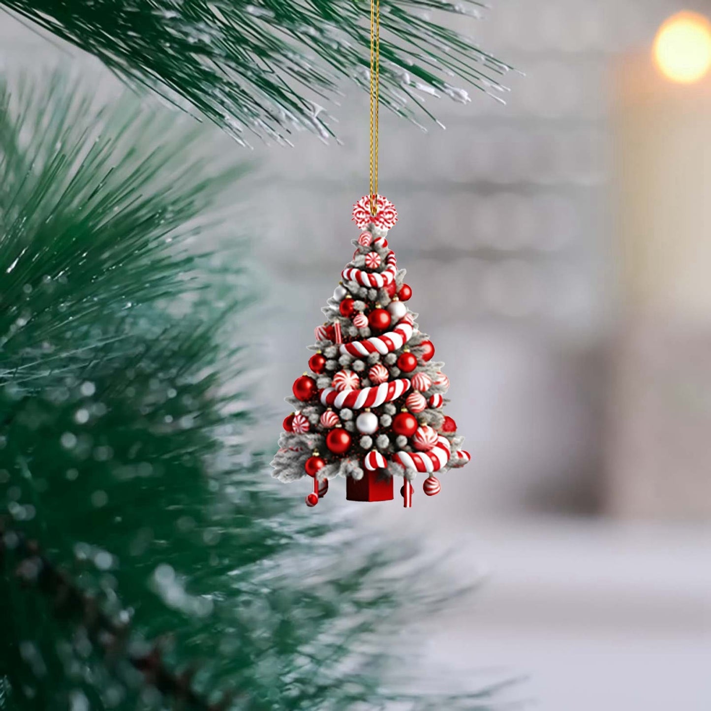 Christmas Tree Pendant Holiday Decoration 05