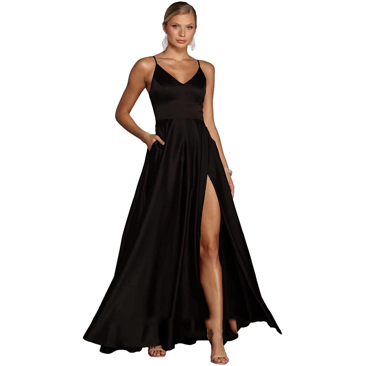 Women's Versatile Casual Temperament Long Dress 08