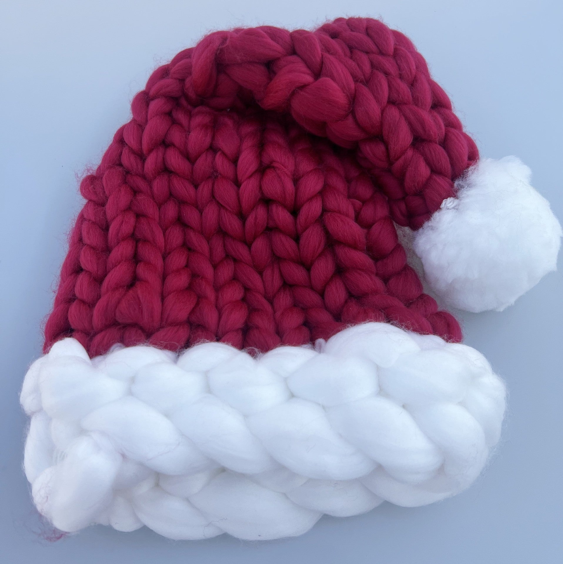 Christmas Plush Hat With Pompom 02