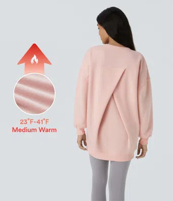 Long Sleeve 2-in-1 Pocket Mini Tennis Active Dress