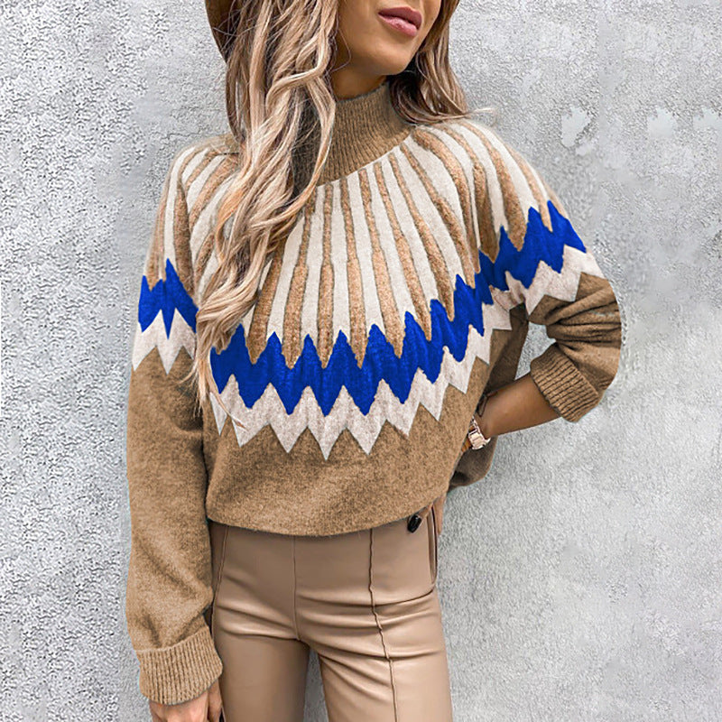 Long Sleeve Loose Casual Knit Sweater