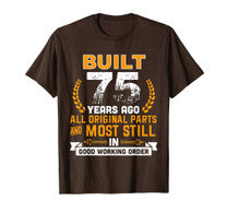 Funny 75th Birthday Shirts 75 Years Old Gifts