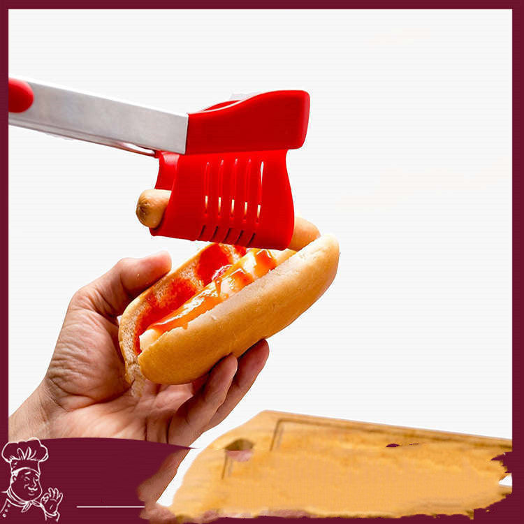 Premium grade silicone multipurpose clip displaying versatile 2-in-1 design for kitchen and home use