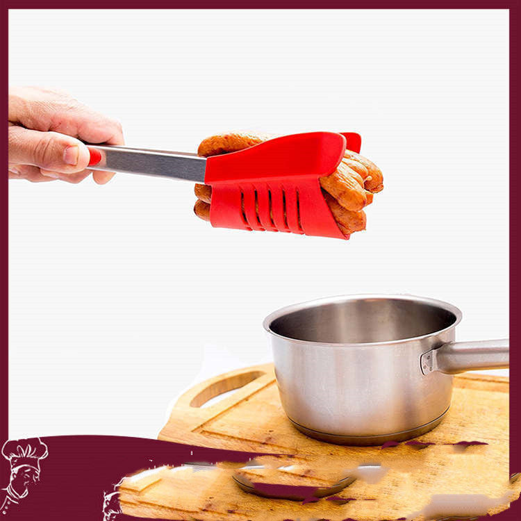 Space-saving household silicone clip showing transformable design with dual functionality for various storage needs