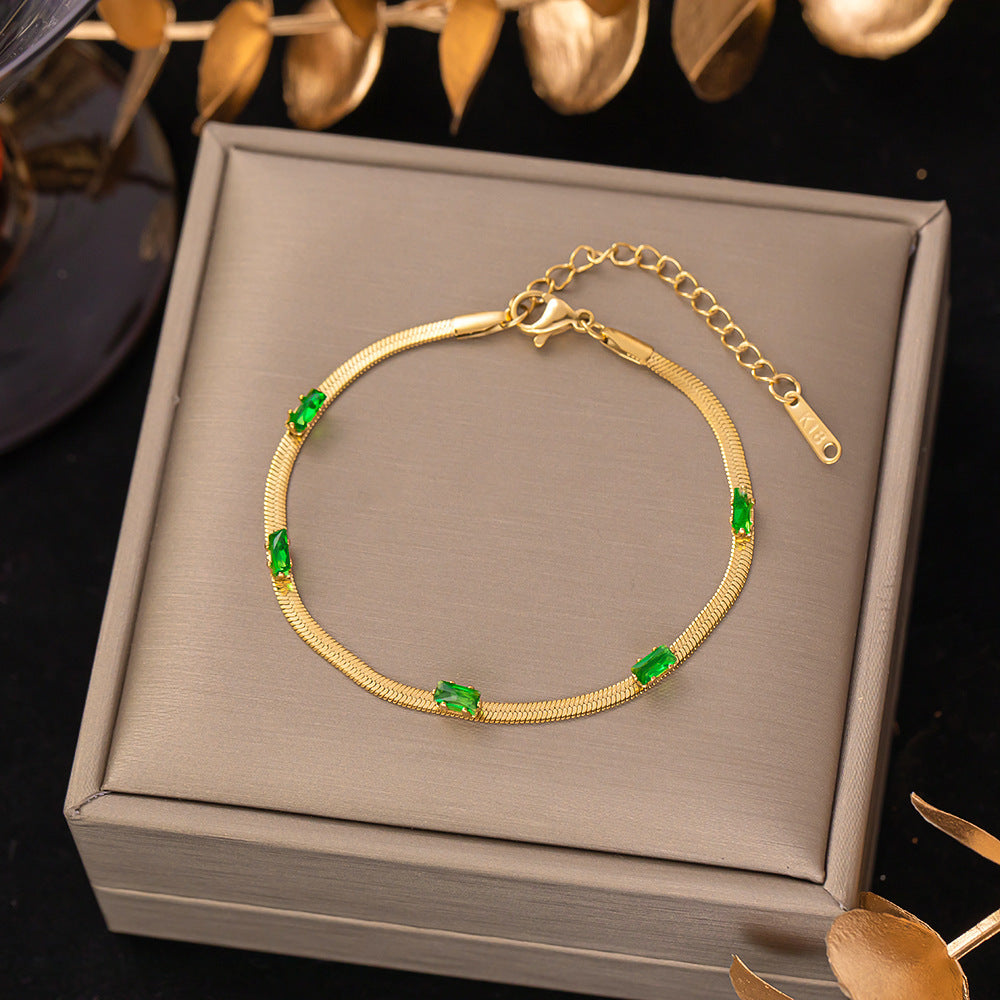Titanium Steel Bracelet Female 04