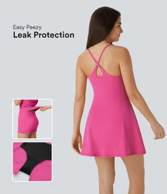 Softlyzero™ Plush Backless Active Dress