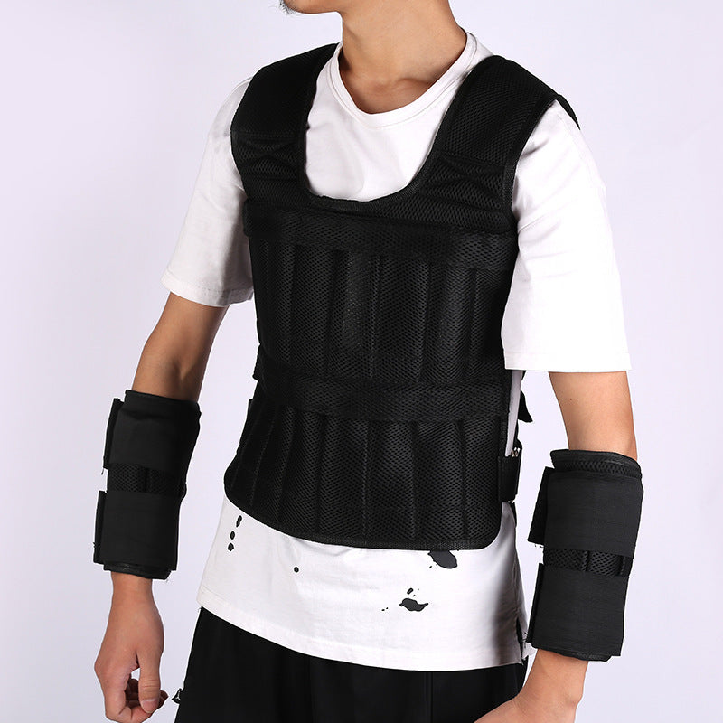 Invisible Breathable Fitness Weight Vest Adjustable Steel Plate