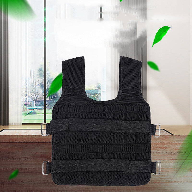 Invisible Breathable Fitness Weight Vest Adjustable Steel Plate