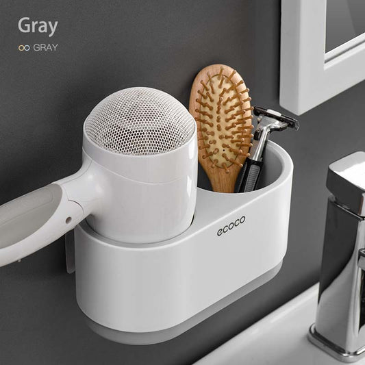 Hair Dryer Rack Toilet Shelf Bathroom Wall Hanging Hair Dryer Shelf 01