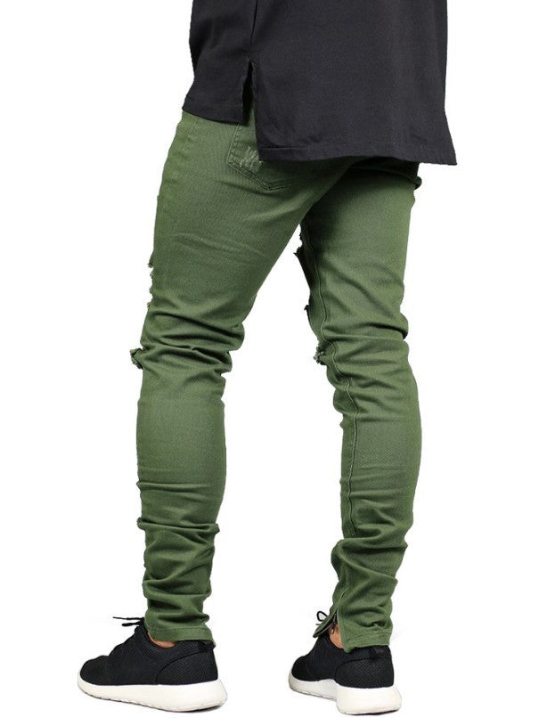 Stretch Ripped Skinny Jeans