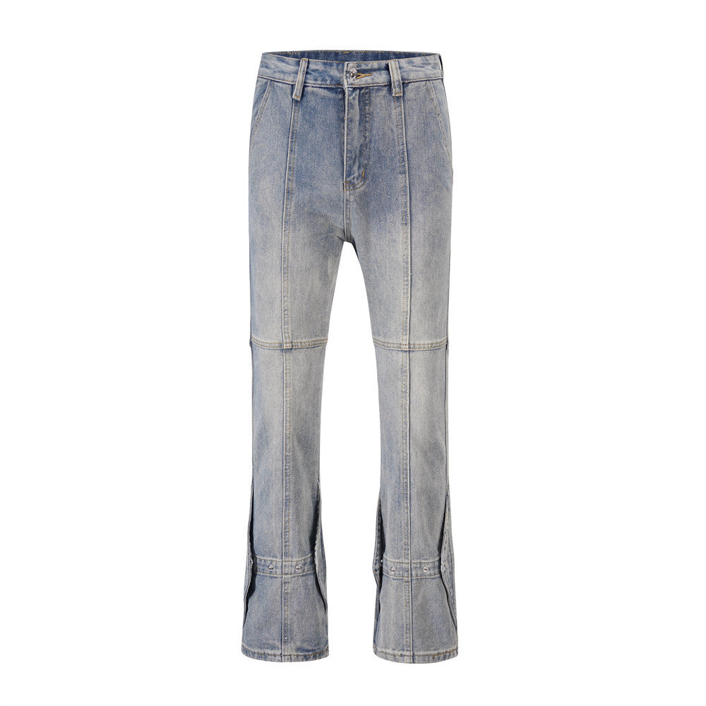 Washed And Worn Jeans For Men