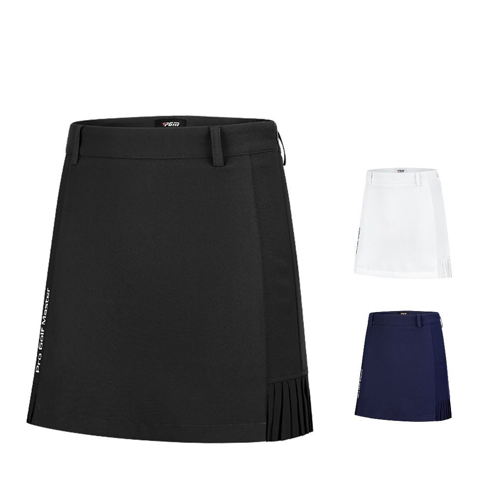 Summer Women's Pleated Back Swing Golf Skirt