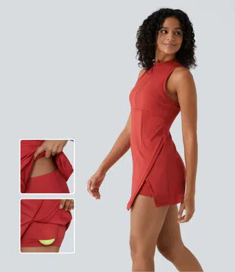 Breezeful™ Backless Corset 2-in-1 Pocket Mini Quick Dry Flowy Pickleball Active Dress