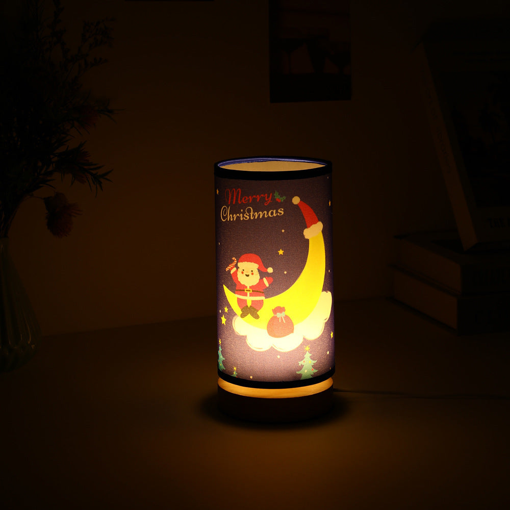 Moon Santa Claus Led Night Light