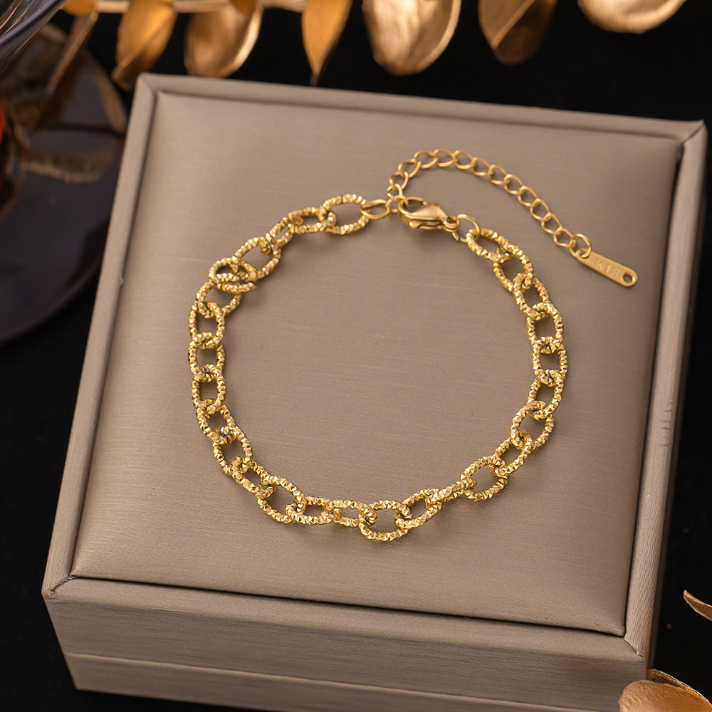 Titanium Steel Bracelet Female 05