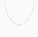 Blue Flower Necklace 08