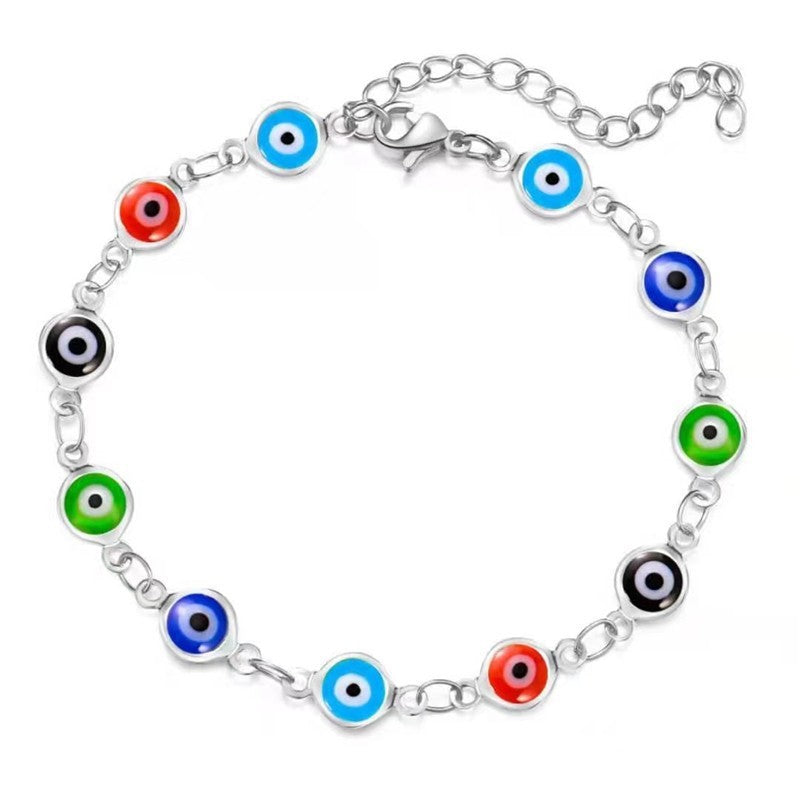 Fashion Bracelet Female Light Luxury Devil's Eye