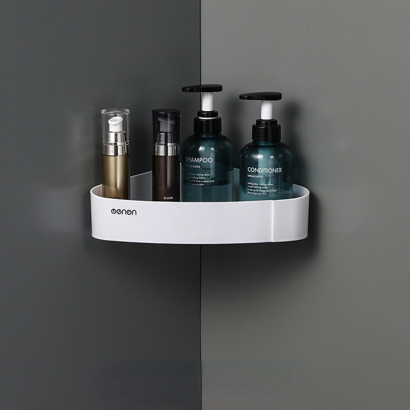 Bathroom Wall-mounted Corner Shelf 04